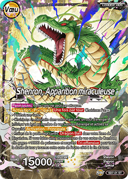 Shenron, Apparition miraculeuse