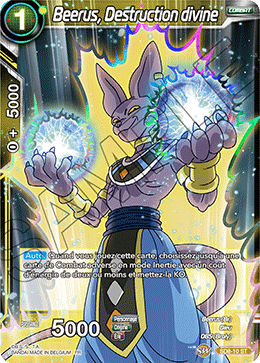 Beerus, Destruction divine