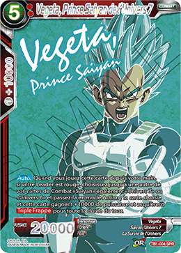 Vegeta, Prince Saiyan de l’Univers 7