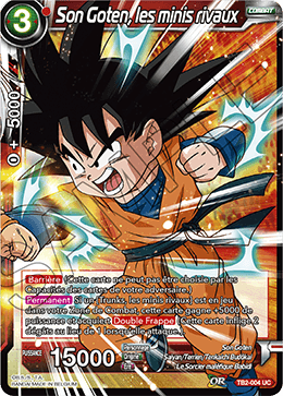 Son Goten, les minis rivaux