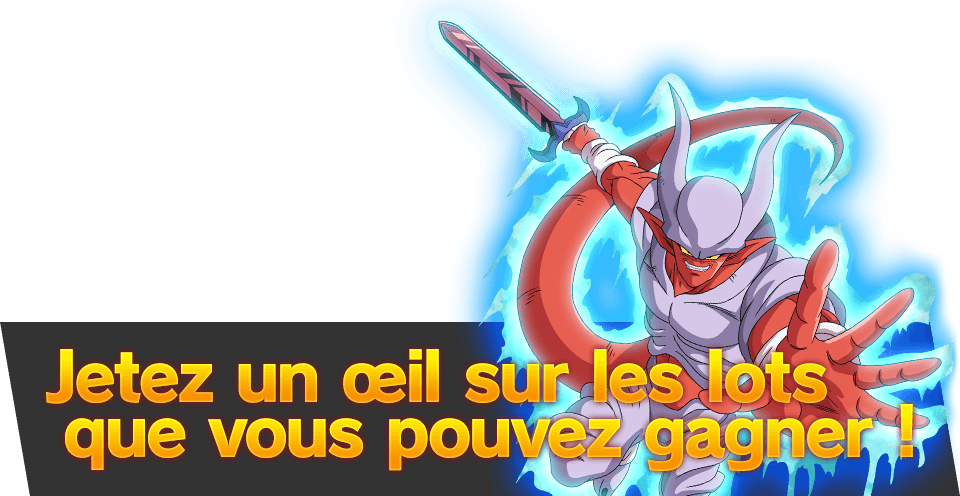 Jetez un œil sur les lots que vous pouvez gagner !