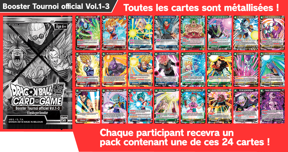Booster Tournoi official Vol.1-3