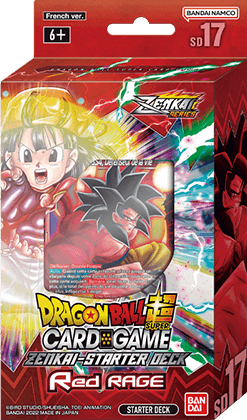 DECK DE DÉMARRAGE 17 -RED RAGE- [DBS-SD17]