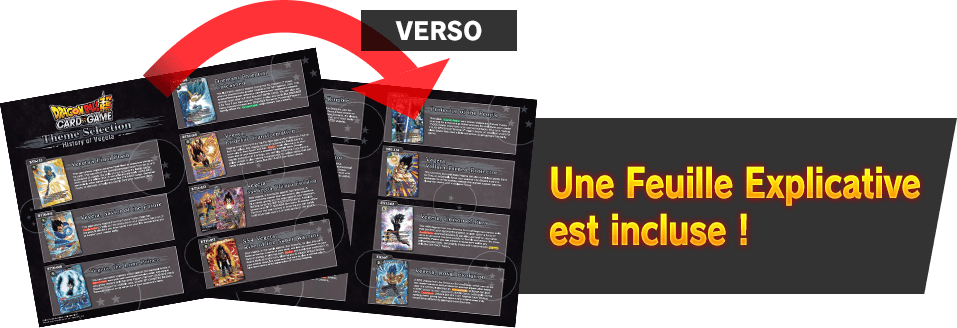 Une Feuille Explicative est incluse !