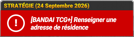 STRATÉGIE (24 Septembre 2026)