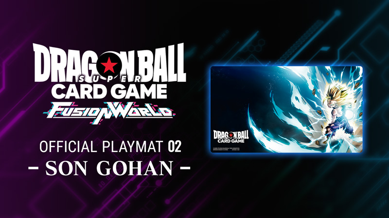 OFFICIAL PLAYMAT 02 -SON GOHAN- | Dragon Ball Super Card Game Fusion World  - Official Web Site