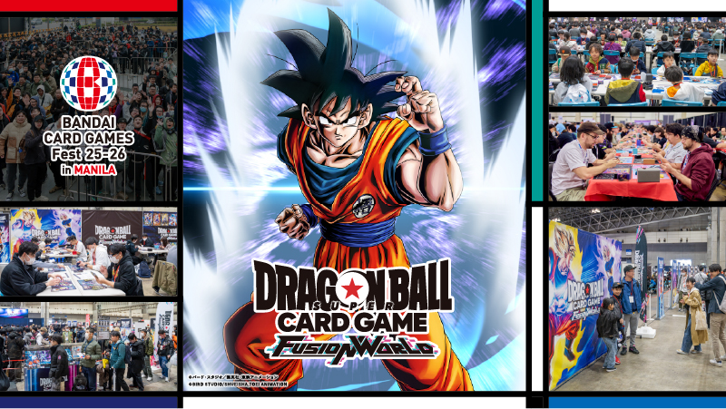BANDAI CARD GAMES Fest 25-26 in MANILA