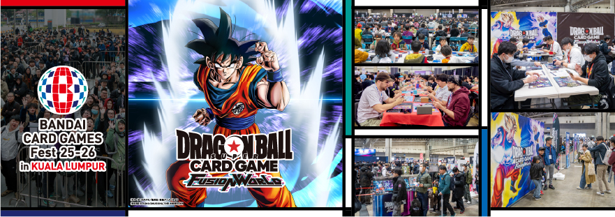 BANDAI CARD GAMES Fest 25-26 in KUALA LUMPUR