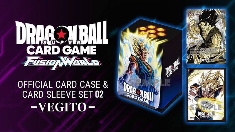 OFFICIAL CARD CASE & CARD SLEEVES SET 02 -VEGITO-