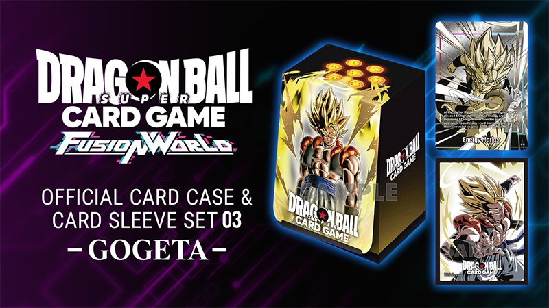 OFFICIAL CARD CASE & CARD SLEEVES SET 03 -GOGETA-