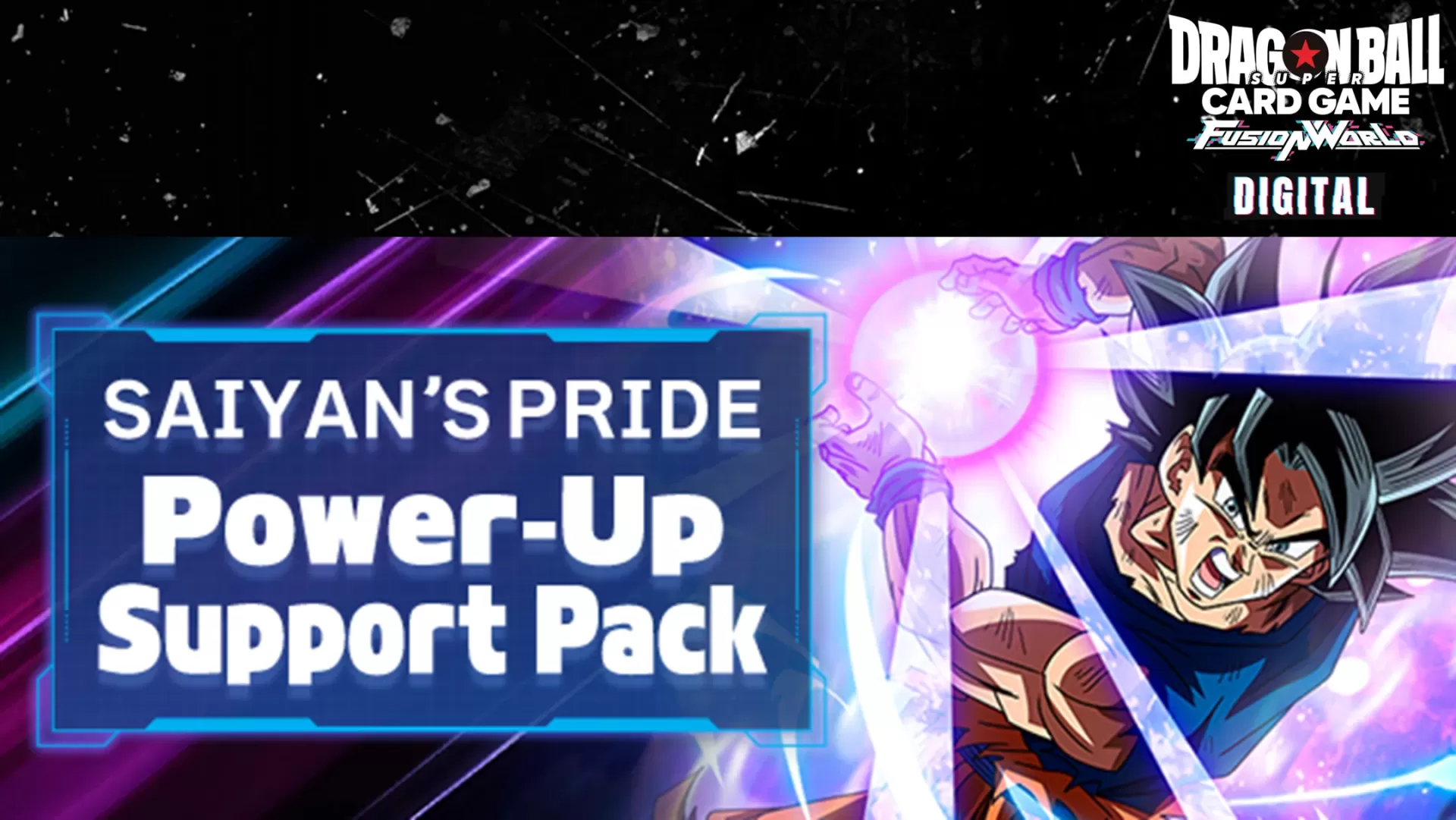 [DIGITAL ver.]"SAIYAN's PRIDE Power-Up Support Pack" Arrives!