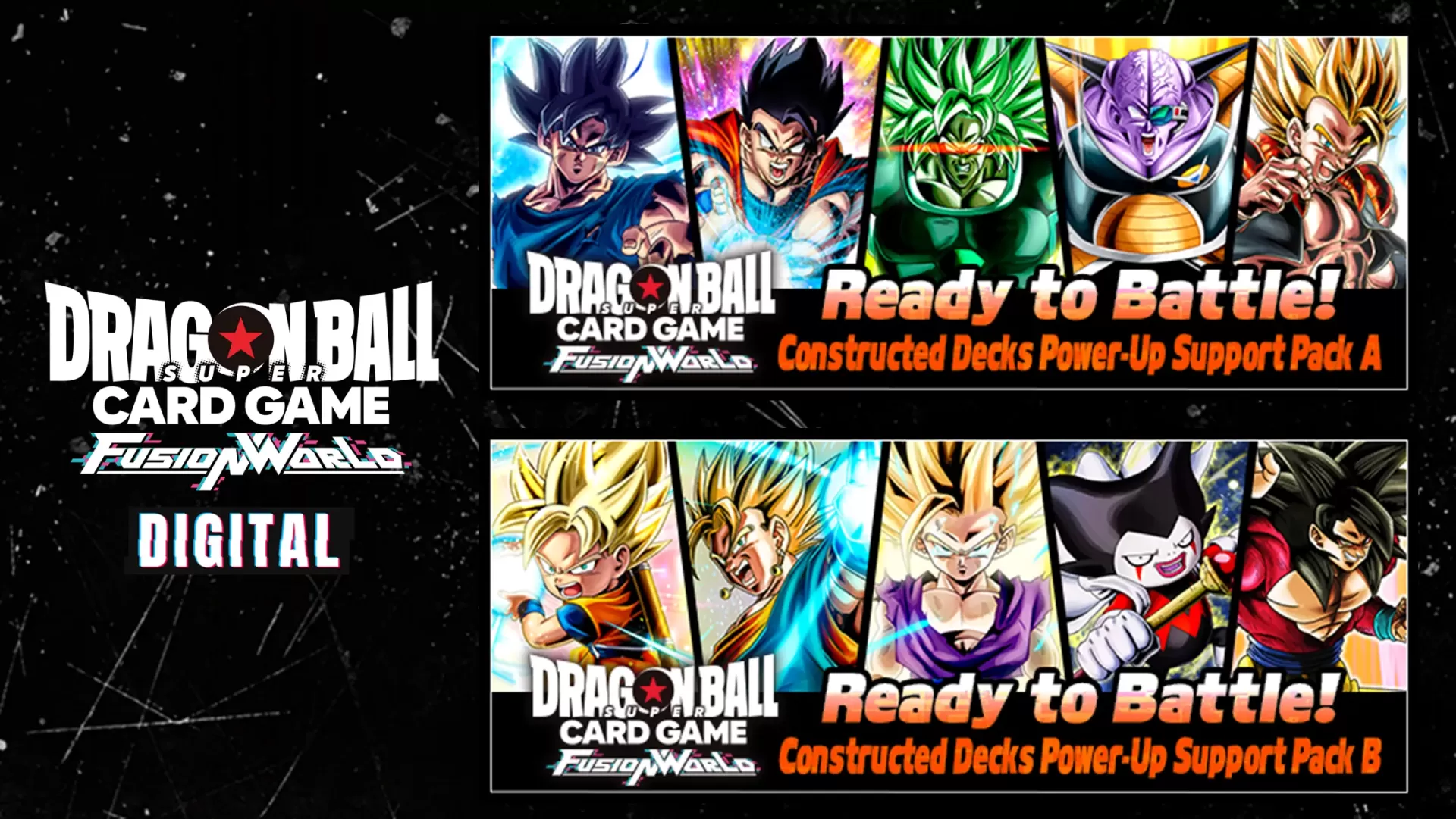 [DIGITAL ver.] "Ready to Battle! Constructed Decks Power-Up Support Pack" Arrives!