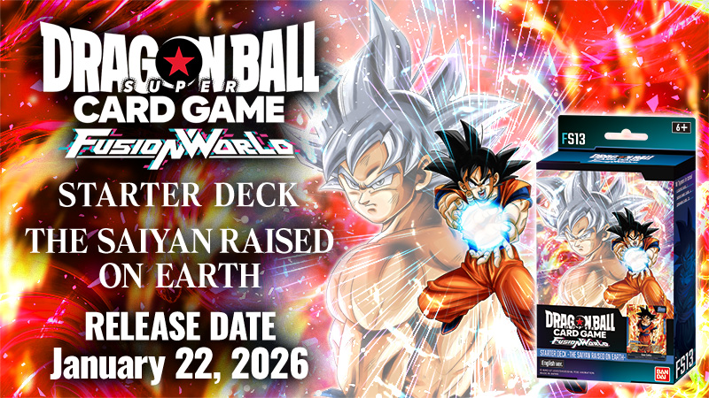STARTER DECK THE SAIYAN RAISED ON EARTH [FS13]