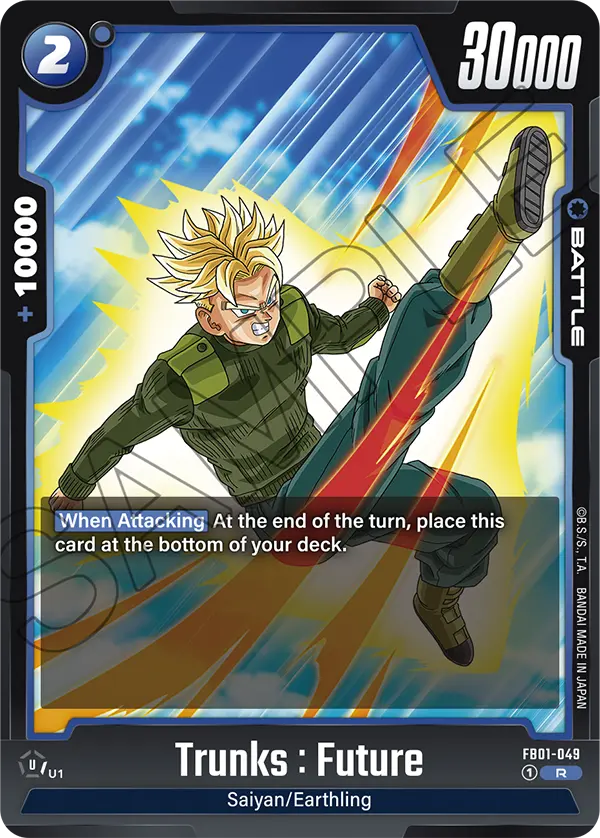 FB01-049 Trunks : Future