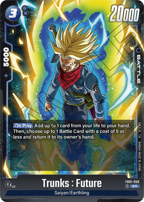 FB01-050 Trunks : Future
