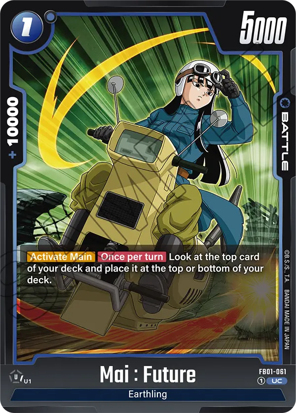 FB01-061 Mai : Future