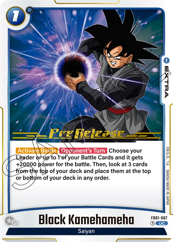 FB01-067 Black Kamehameha