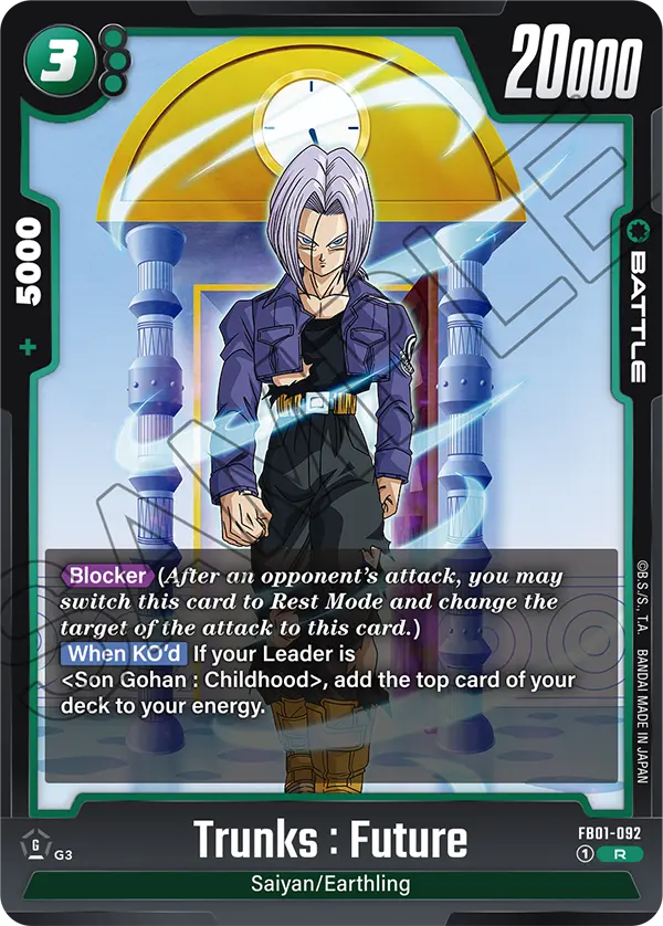 FB01-092 Trunks : Future
