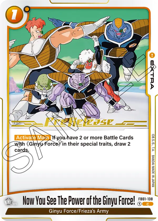 FB01-138 Now You See The Power of the Ginyu Force!