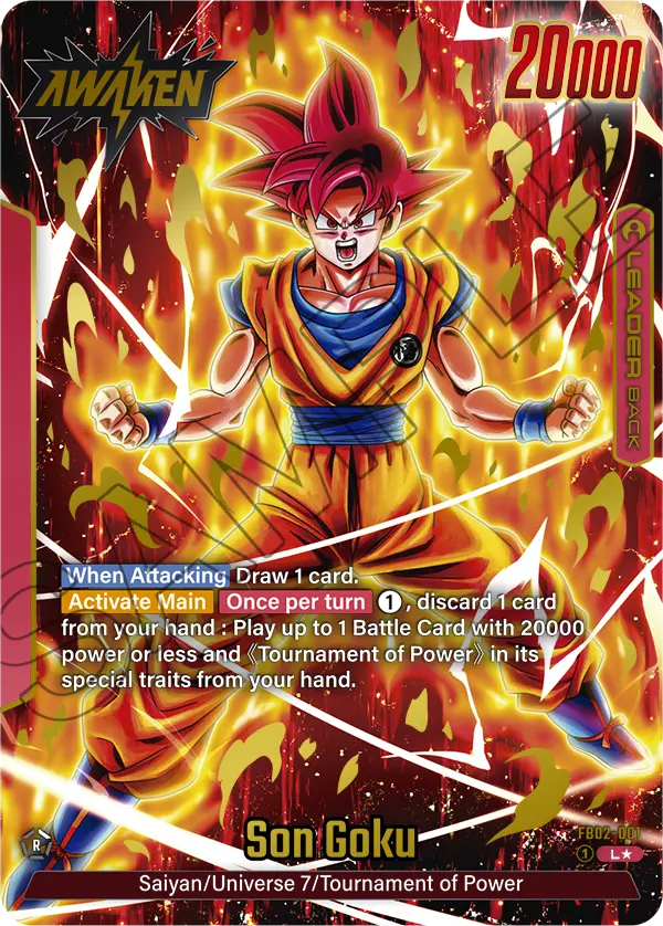 FB02-001 Son Goku