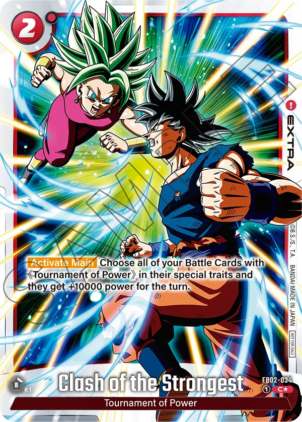 FB02-034 Clash of the Strongest
