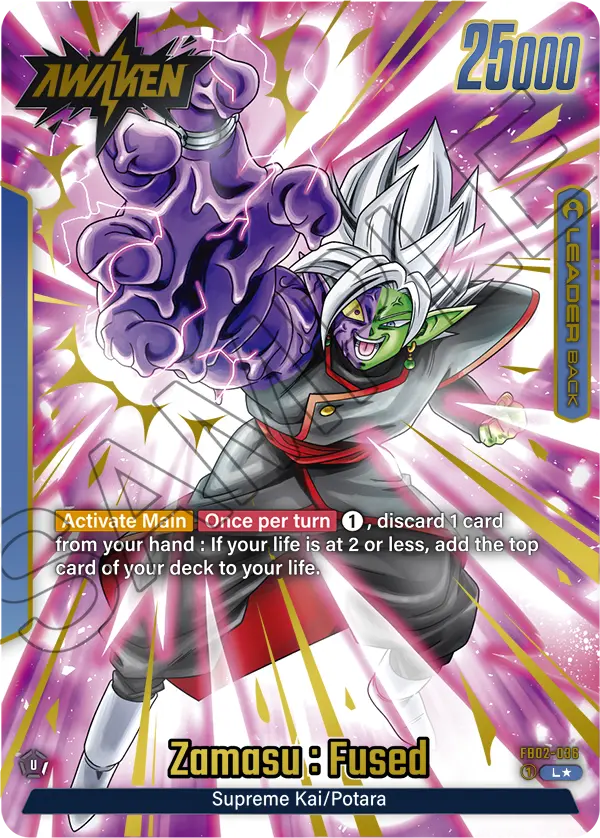 FB02-036 Zamasu : Fused