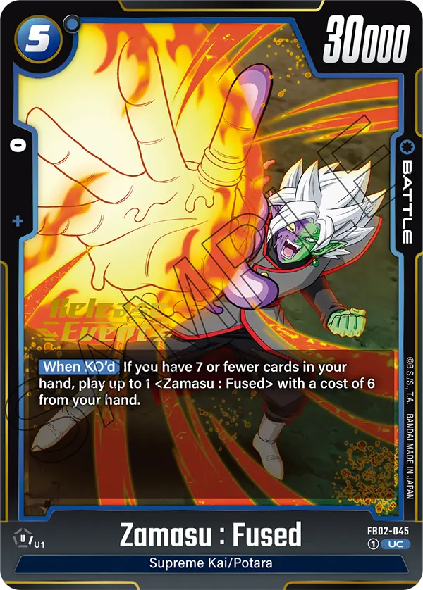 FB02-045 Zamasu : Fused
