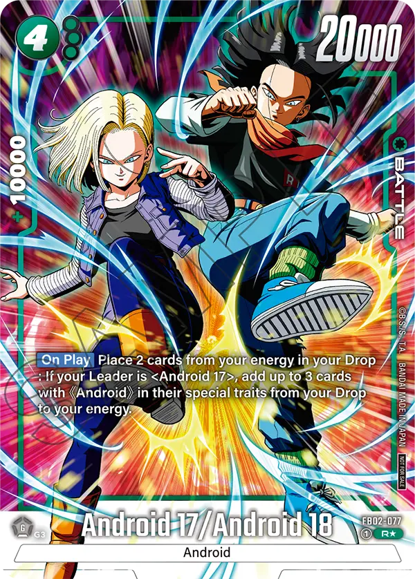 FB02-077 Android 17/Android 18