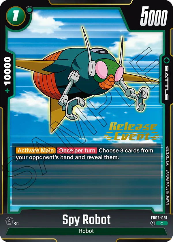 FB02-081 Spy Robot