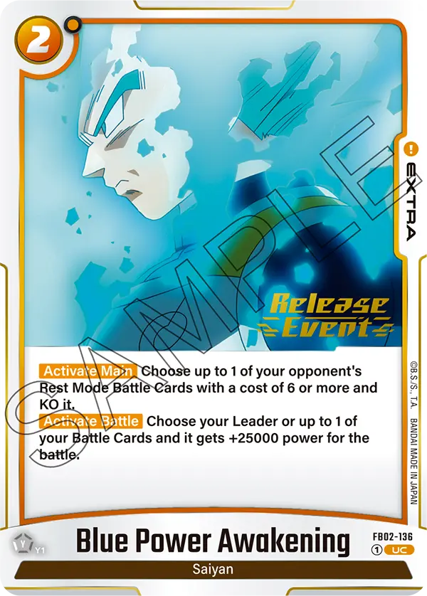 FB02-136 Blue Power Awakening