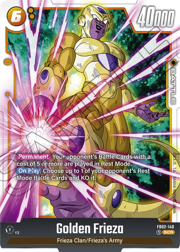 FB02-140 Golden Frieza