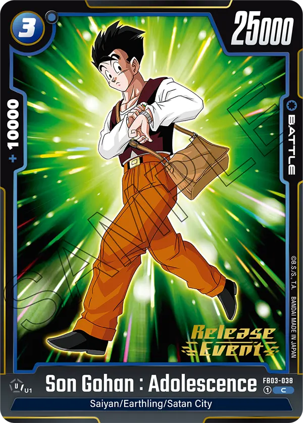 FB03-038 Son Gohan : Adolescence