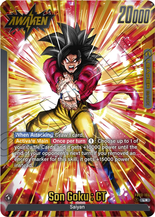 FB03-104 Son Goku : GT