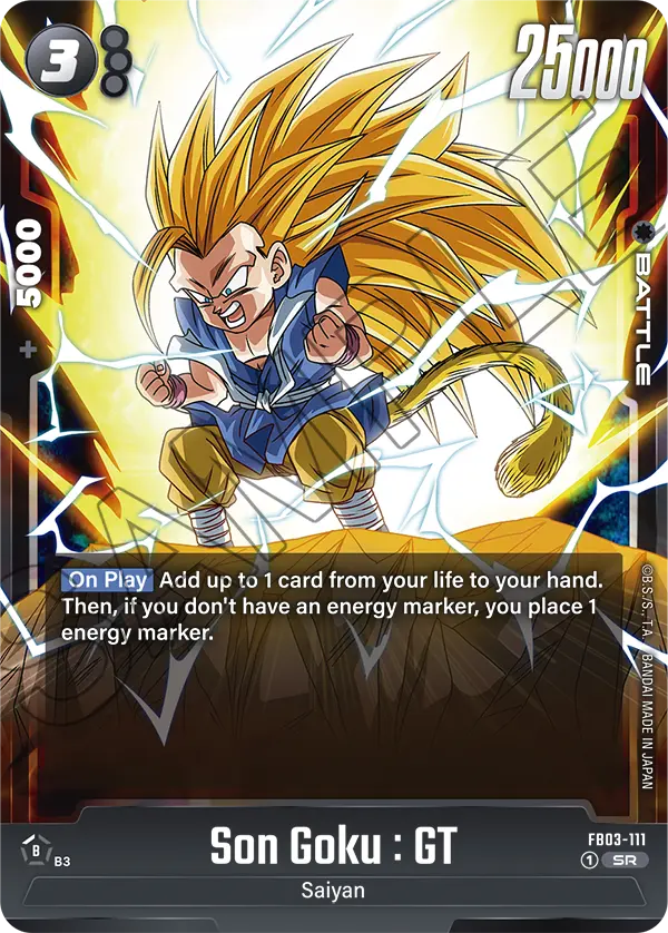 FB03-111 Son Goku : GT