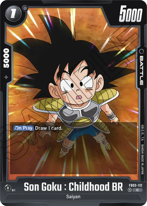 FB03-112 Son Goku : Childhood BR