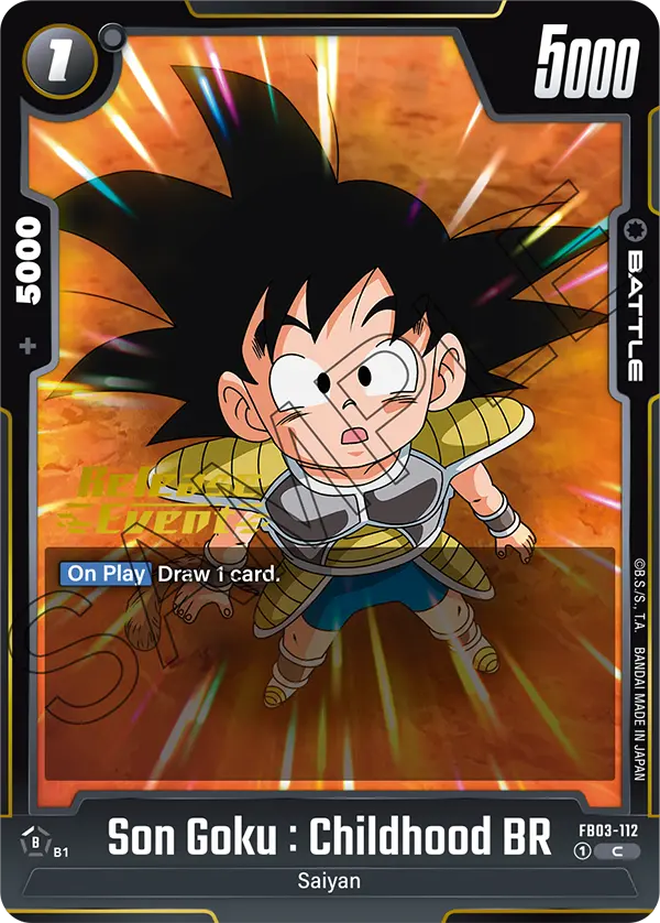 FB03-112 Son Goku : Childhood BR