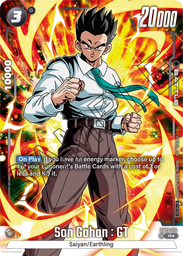 FB03-114 Son Gohan : GT