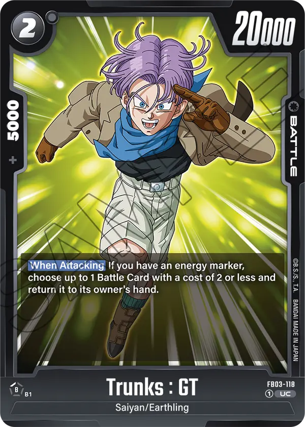 FB03-118 Trunks : GT