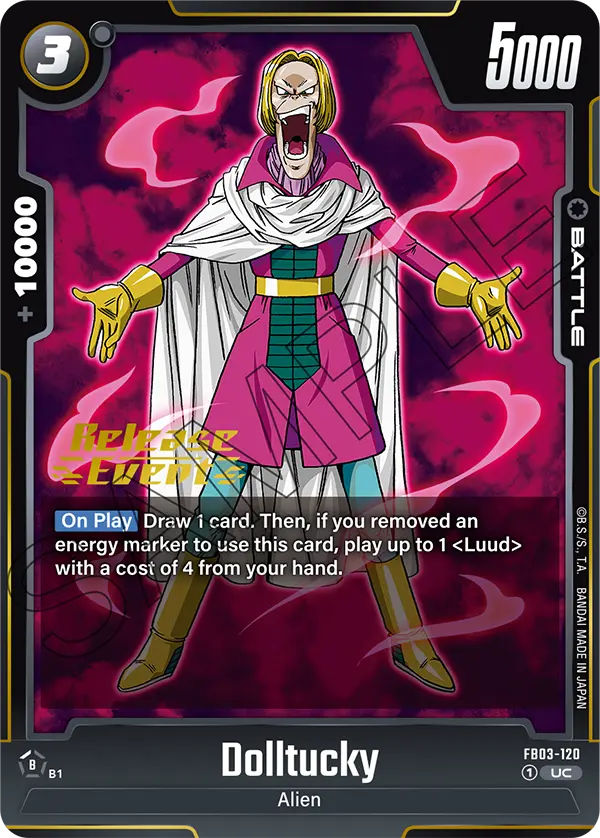FB03-120 Dolltucky