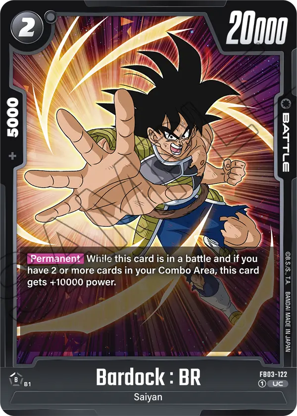 FB03-122 Bardock : BR