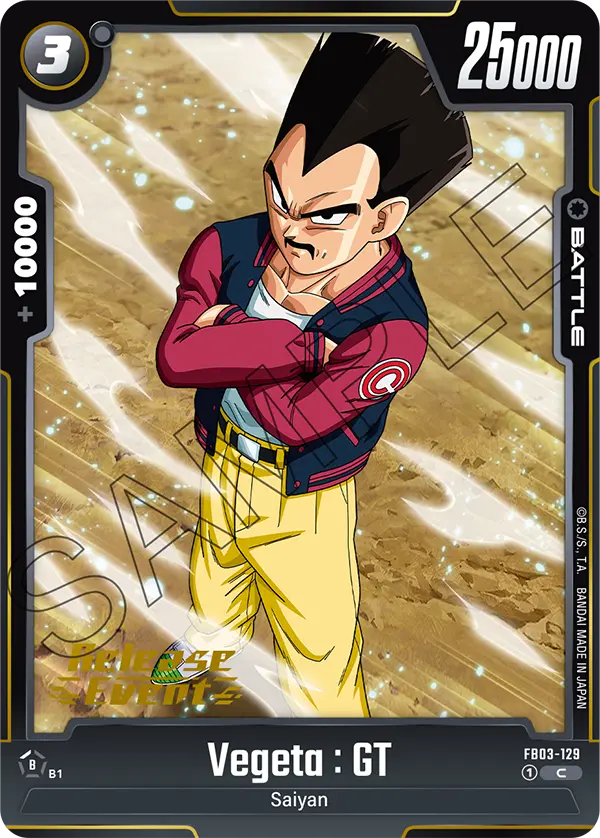 FB03-129 Vegeta : GT