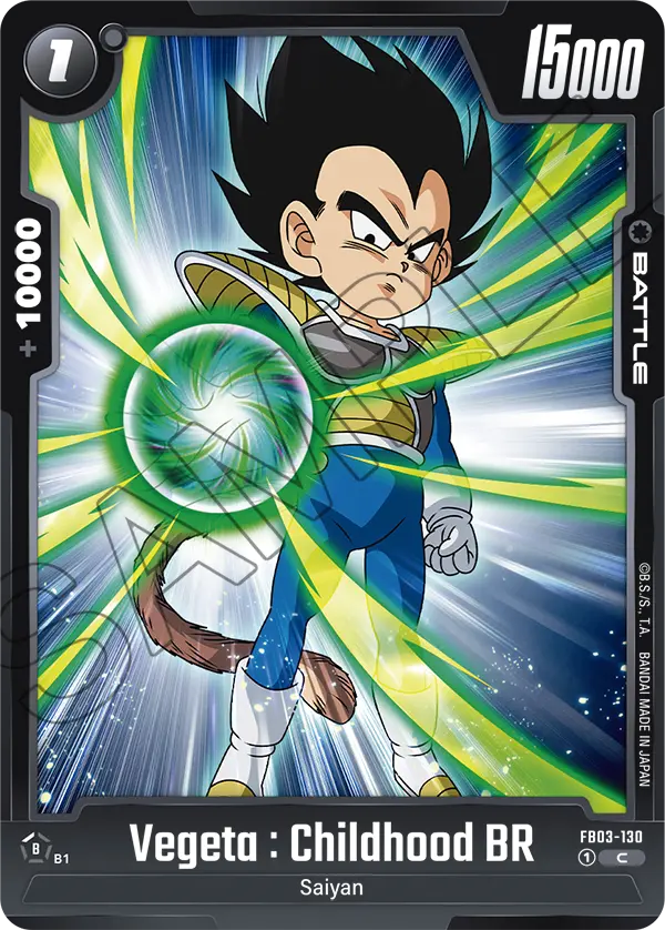 FB03-130 Vegeta : Childhood BR