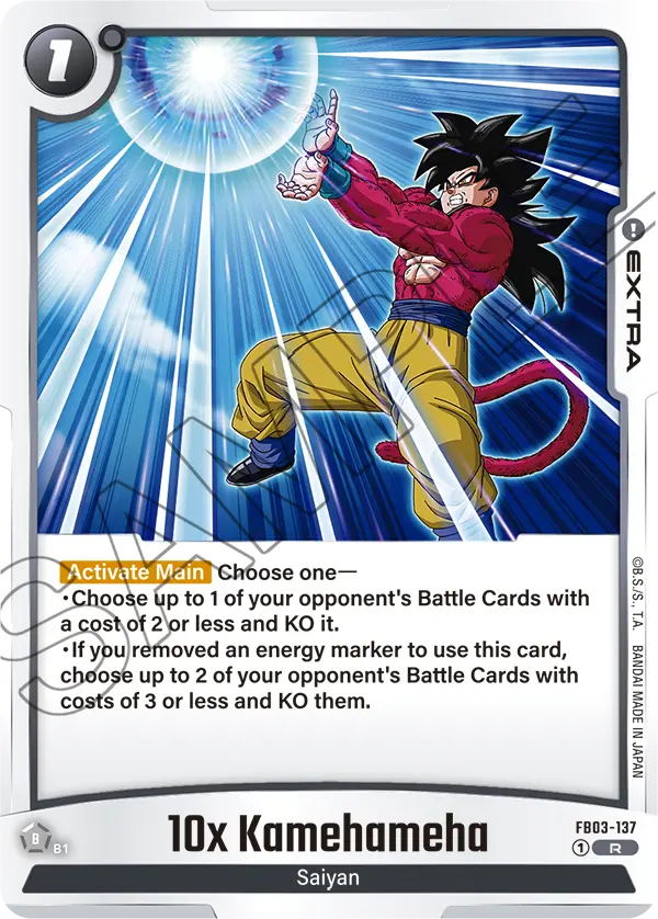 FB03-137 10x Kamehameha