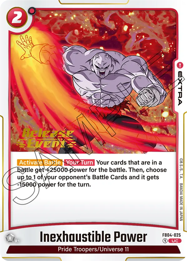 FB04-025 Inexhaustible Power