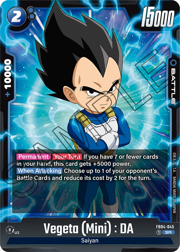 FB04-045 Vegeta (Mini) : DA