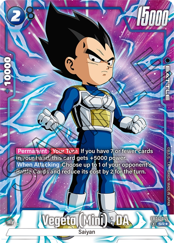 FB04-045 Vegeta (Mini) : DA