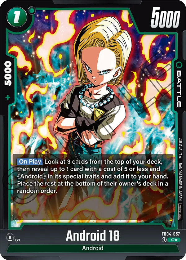 FB04-057 Android 18