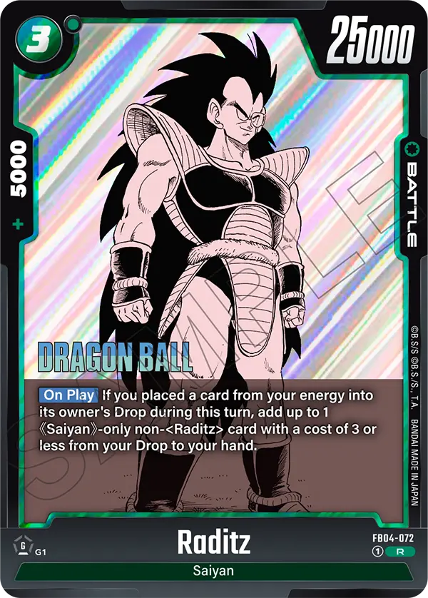 #0072  Raditz FB04