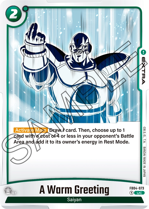 FB04-073 A Warm Greeting