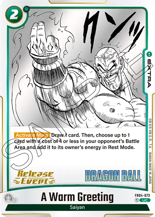FB04-073 A Warm Greeting